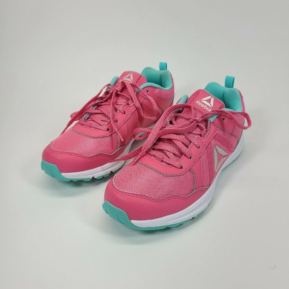 Reebok Girls Kids Athletic Running Training Shoes Almotio 4 DV8707 Size 7 Pink